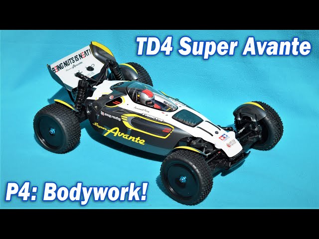 Tamiya TD4 Super Avante Bodywork: Build Part 4 + Tips! - YouTube