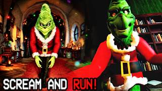 SCREAM AND RUN ON ROBLOX GOT THE GRINCH! screenshot 3