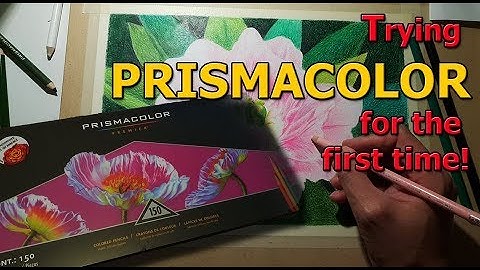 Trying PRISMACOLOR for the first time!