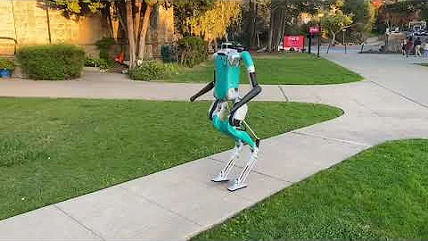 Using sim-to-real reinforcement learning to train robots to do simple tasks in broad environments