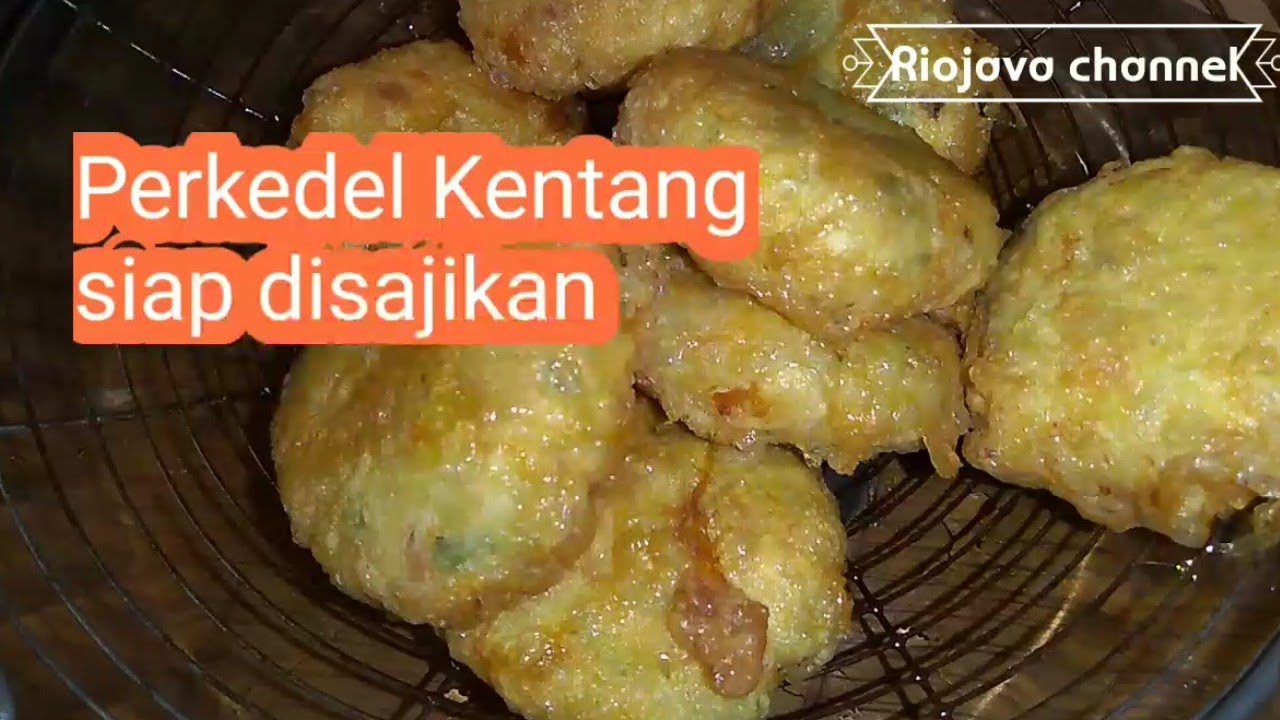 Cara membuat perkedel kentang - YouTube