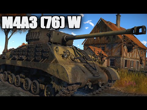 БЫСТРЫЙ ОБЗОР Sherman М4А3 (76) W | War Thunder
