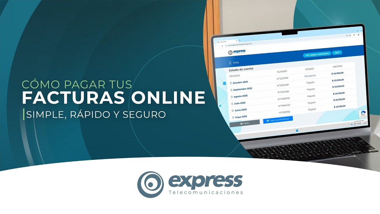Como pagar tus facturas de Express Telecomunicaciones 💳 | Guía paso a paso para Empresas