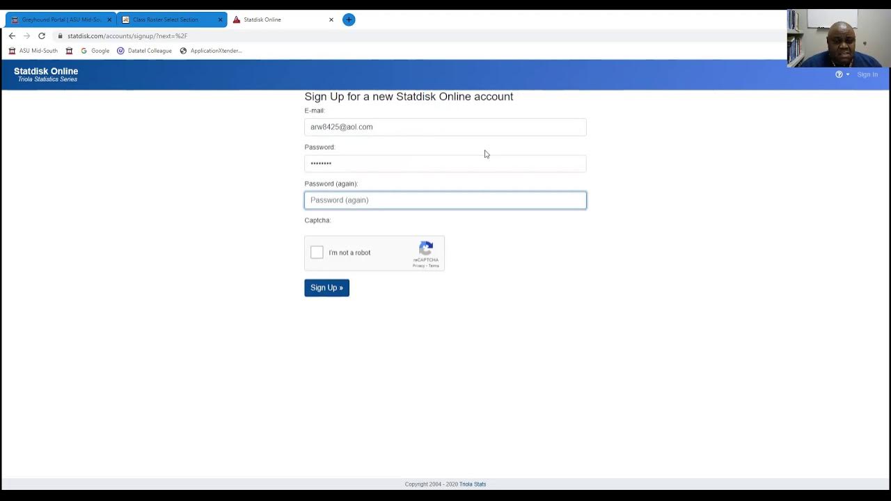 How to get to StatDisk Online YouTube