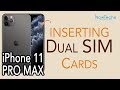 Iphone 11 Pro Dual Sim Card Tray