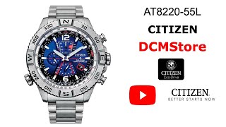AT8220-55L Citizen Promaster Navihawk Stailess Blue