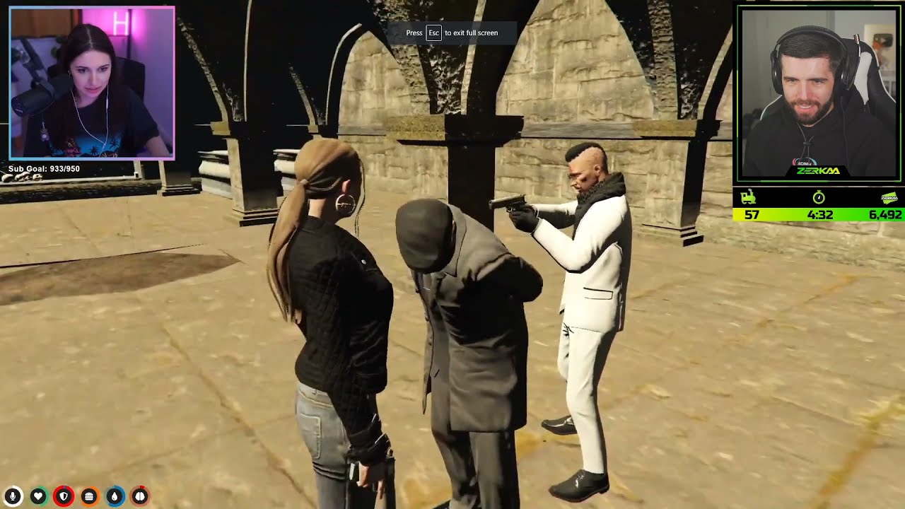 Zerkaa Reacts To Harrie vs Chang Gang