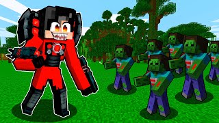 I Survived as an EVIL TITAN For 24 HOURS TVMAN in Minecraft! - Full Movie