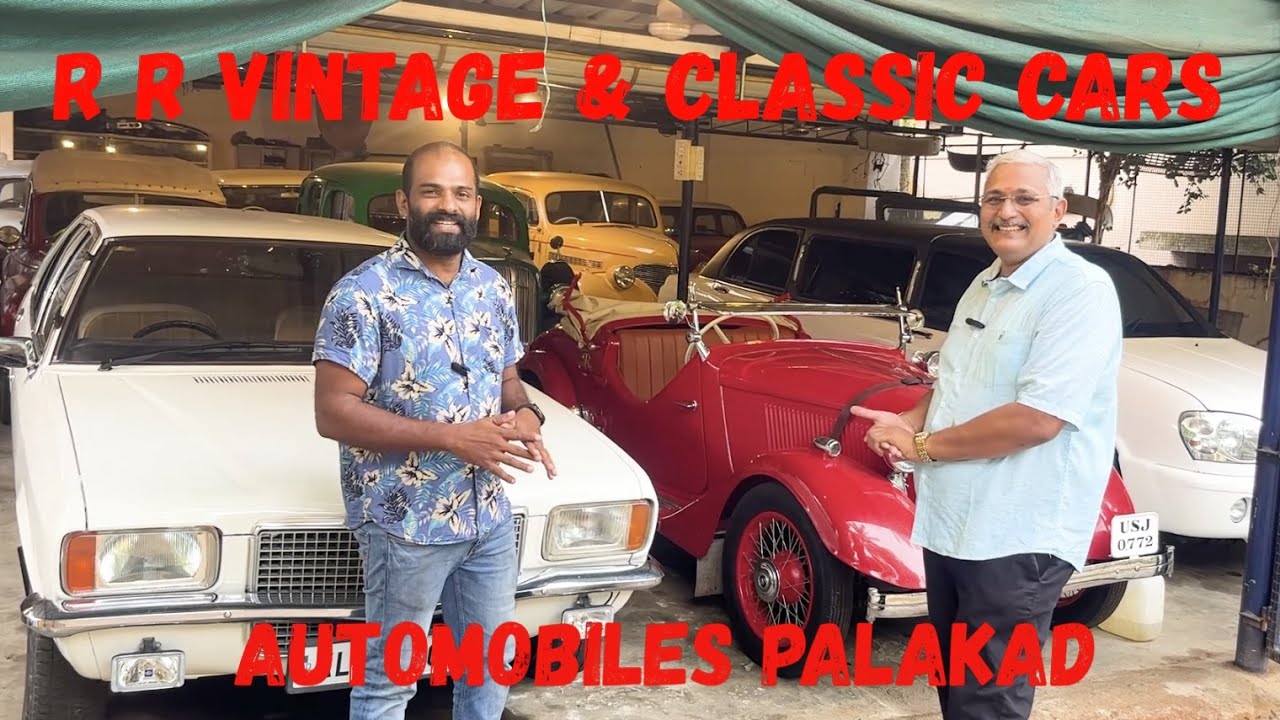 R R VINTAGE CAR COLLECTIONS & AUTOMOBILE WORKSHOP PALAKAD #rrvintagecars #vintagecars #classiccars
