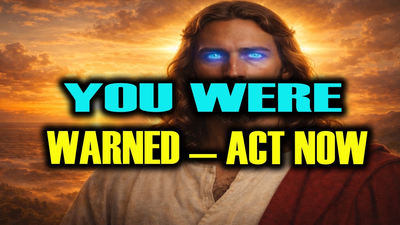 GOD SAYS: I WARNED YOU—DON’T DELAY | GOD’S MESSAGE FOR YOU TODAY | Ep. 57