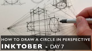 How to Draw Circles and Cylinders in Perspective