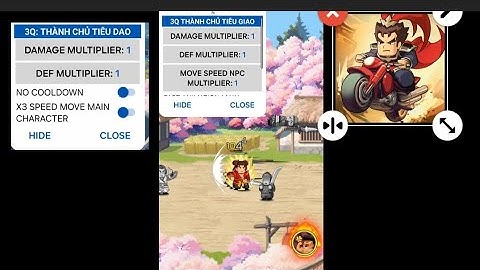 Hack 3QThành Chủ Tiêu Dao MOD APK 2.1.266 Update Damage Multiplier Def Multiplier No Cooldown Speed