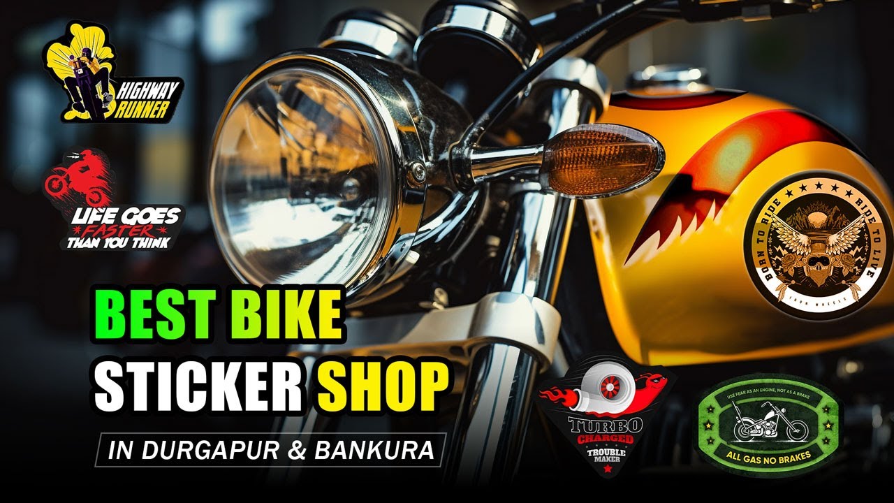Best Bike Sticker Shop In Durgapur & Bankura | Balaji Auto & Sticker ...