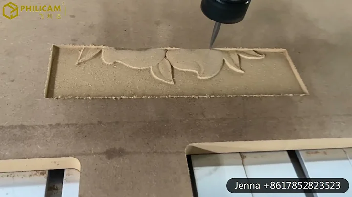 Mach3 3 axis with rotary on side woodworking machine