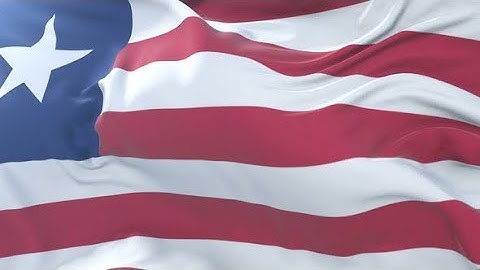 Flag of Liberia Waving | Motion Graphics - Videohive template