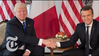 President Donald Trump's Handshakes: A Glossary | The New York Times