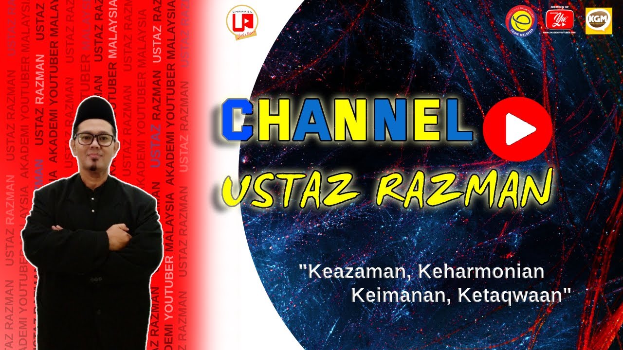 Ustad Razman Video Trailer Channel Ustaz Razman - YouTube