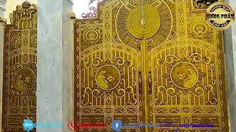 Muốn Có Cổng Nhôm Đúc Đẹp Hãy Xem Video Này!