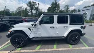 How to use the Jeep Wrangler 4XE Remote Start!