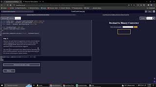 Building a Decimal to Binary Converter 6