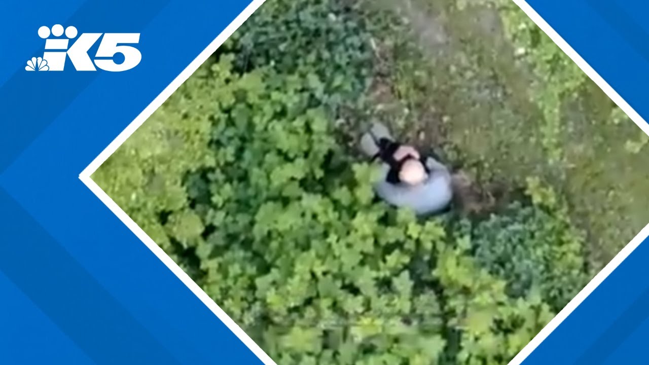Redmond police use new drone to locate missing elderly man - YouTube