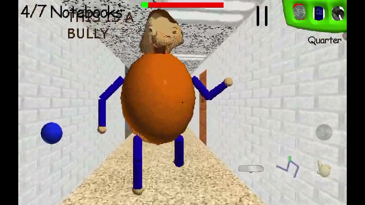 Jugando baldi #2 (CASI ME LO PASO)