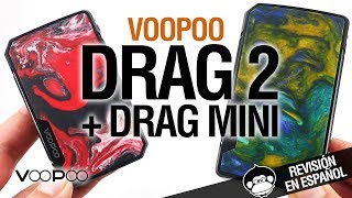 Voopoo DRAG 2 y DRAG MINI kit / ¡¡POR FIN VUELVE EL DRAG!! / revisión