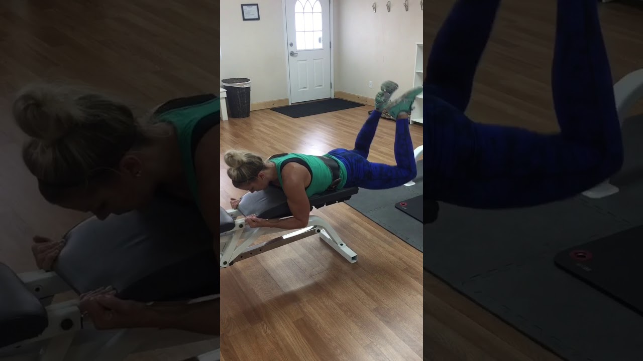Prone frog kicks on bench YouTube