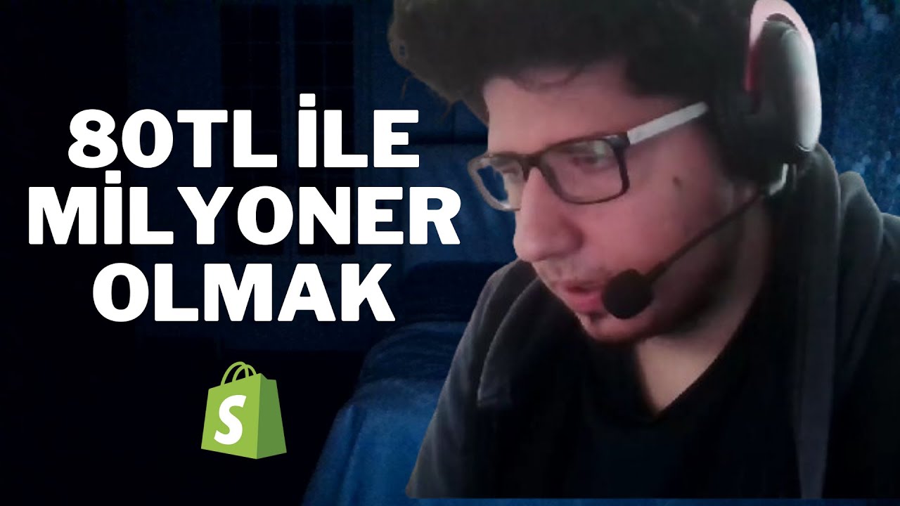 GİYİM MARKASI KURUYORUZ - SHOPIFY DROPSHIPPING 80TL İLE MİLYONER OLMAK