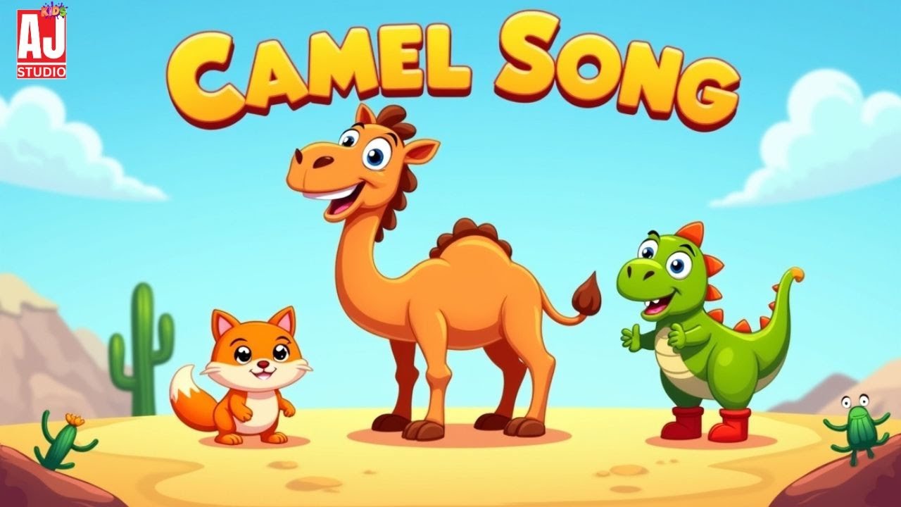 Camel Song for Kids | Learn About Desert Animal 