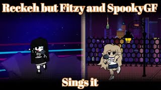 FNF:Reckeh but Fitzy and SpookyGF sings it || Ali & Alins Fanchart Collection || (+Sprite download)