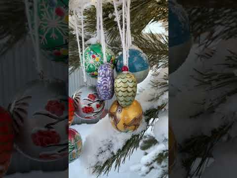 Handmade Christmas decorations,