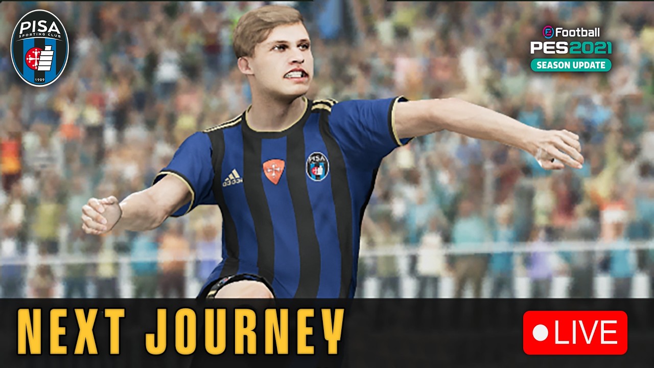 🔴LIVE : Pisa Sporting Club Seri A | PES 2021 ENJOY THE GAME