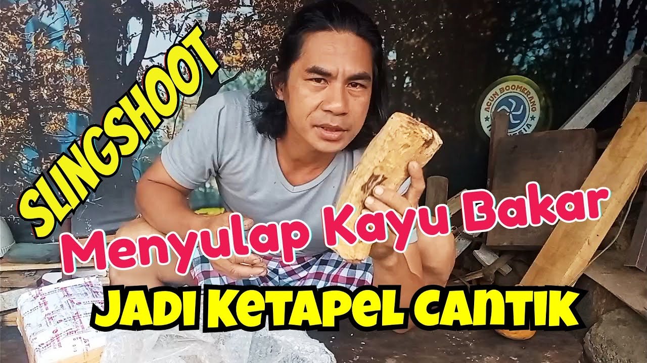 Proses Pembuatan Ketapel AK-47 Pro | Menyulap Kayu Bakar Menjadi Ketapel Cantik