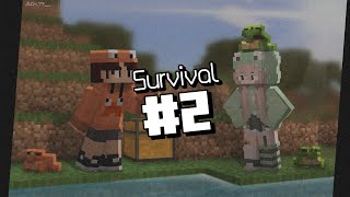Survival Minecraft #2 || Temenin Gwehj