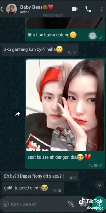 Fake chat Bts | pura pura lupa #Taehyung