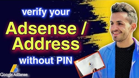 How to verify your address on Adsense without PIN in 2022 | Manual verification| No Pin required