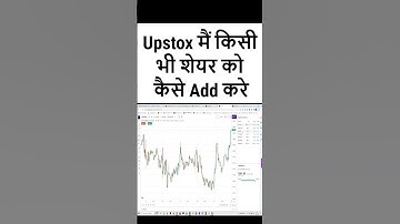 how to add stock in watchlist in upstox | upstox me watchlist kaise banaye | upstox share market