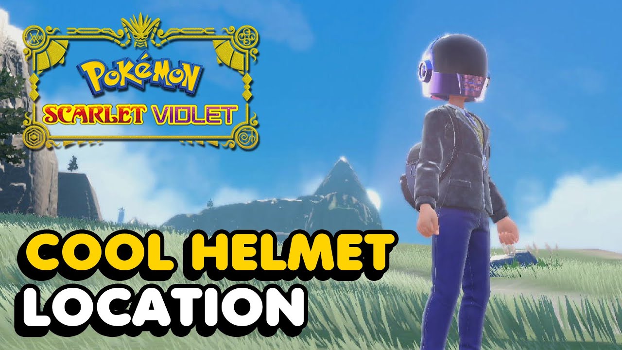 How To Get The Cool Helmet In Pokemon Scarlet And Violet YouTube