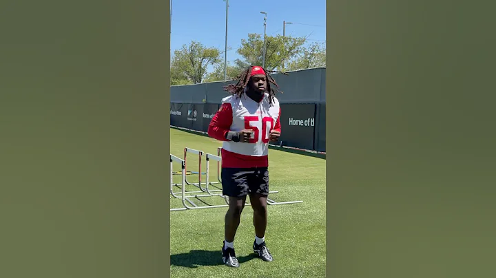CJ West - #49ers fourth-round draft pick warning up with #defensivelinemen at rookie minicamp