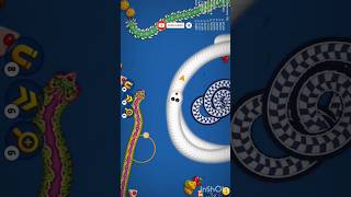 🐍 worms zone io megic game #viralvideo #viralshorts #youtubeshorts 🐍