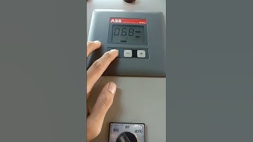 Cara setting RVC ABB pada capasitor bank,fullnya ada di video #pabrikkelapasawit #shorts