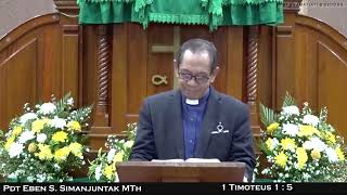 Download Lagu Renungan, 1 Timoteus 1 : 5 (24 FEB 2026) Pdt Eben S. Simanjuntak MTh  #hkbpkramatjati MP3