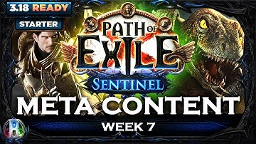 PoE Sentinel 3.18 - Meta Skills and Items Week 7 - Path of Exile - PoE Builds