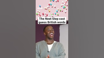 The Next Step cast guess the British word #3 | CBBC #shorts