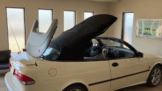 2002 Saab convertible operating Part 1 2002 Saab 9 3 Se Convertible Startup Walkaround Test Drive Full Tour