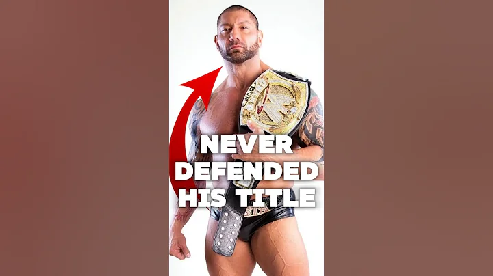 Champions in WWE who never defended their titles (Part 2) #wwe #wrestling #shorts