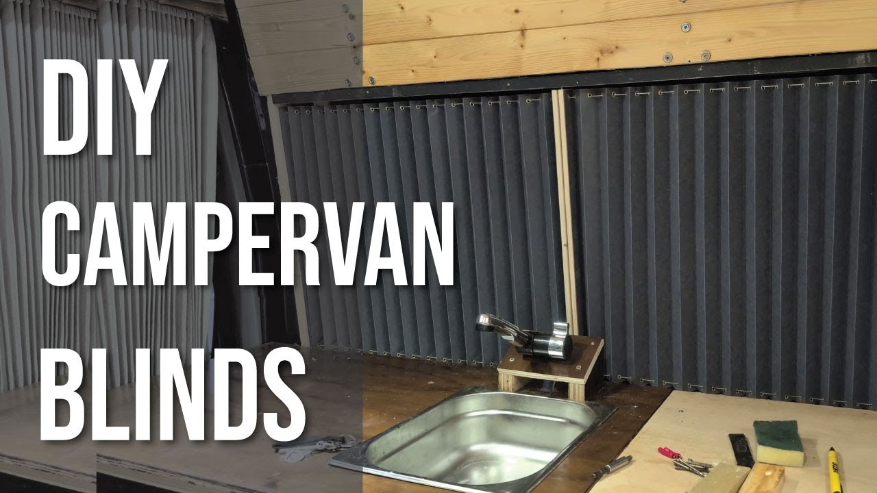 DIY Custom Campervan Blinds for any van - £10 Ikea Blackout Blinds