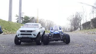 タミヤCc01ハイラックス Gf01Cbコミカルアバンテ