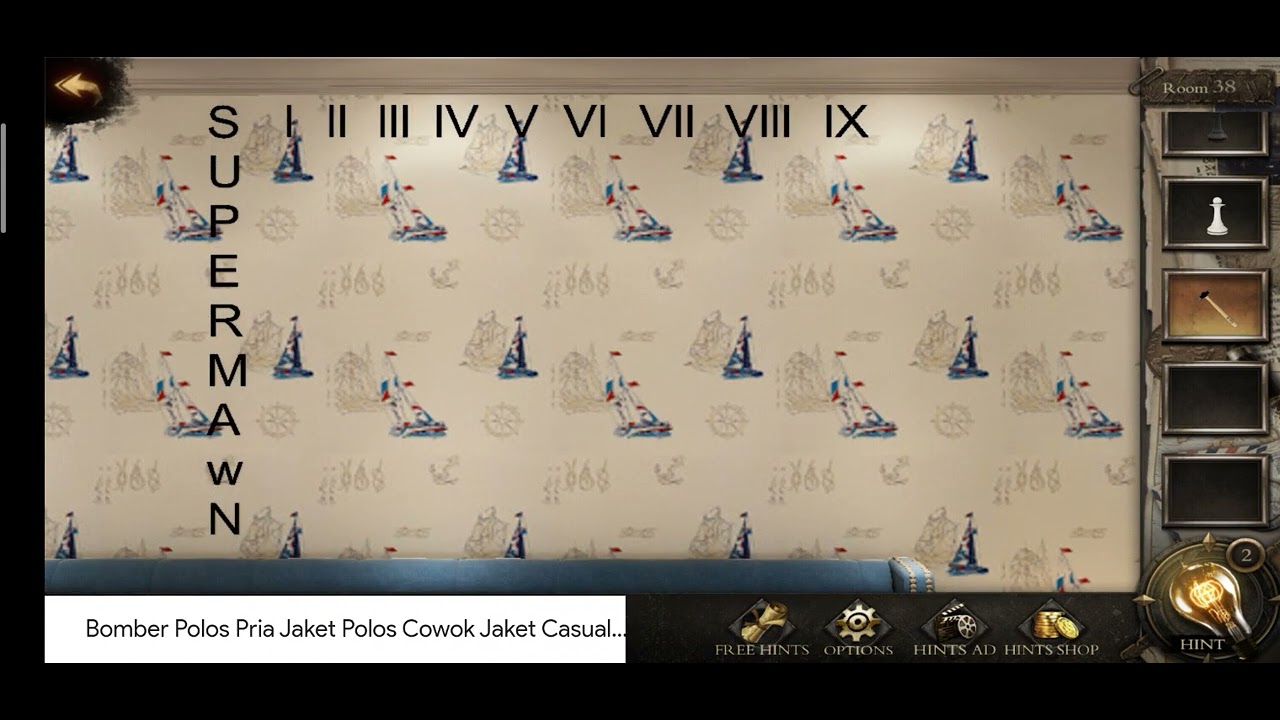 New 50 Rooms Escape III Room 38 gameplay walkthrough